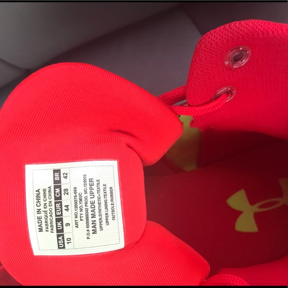 Under Armour Athletics Shoe For Men Size 10 New - Picture 7 of 8
